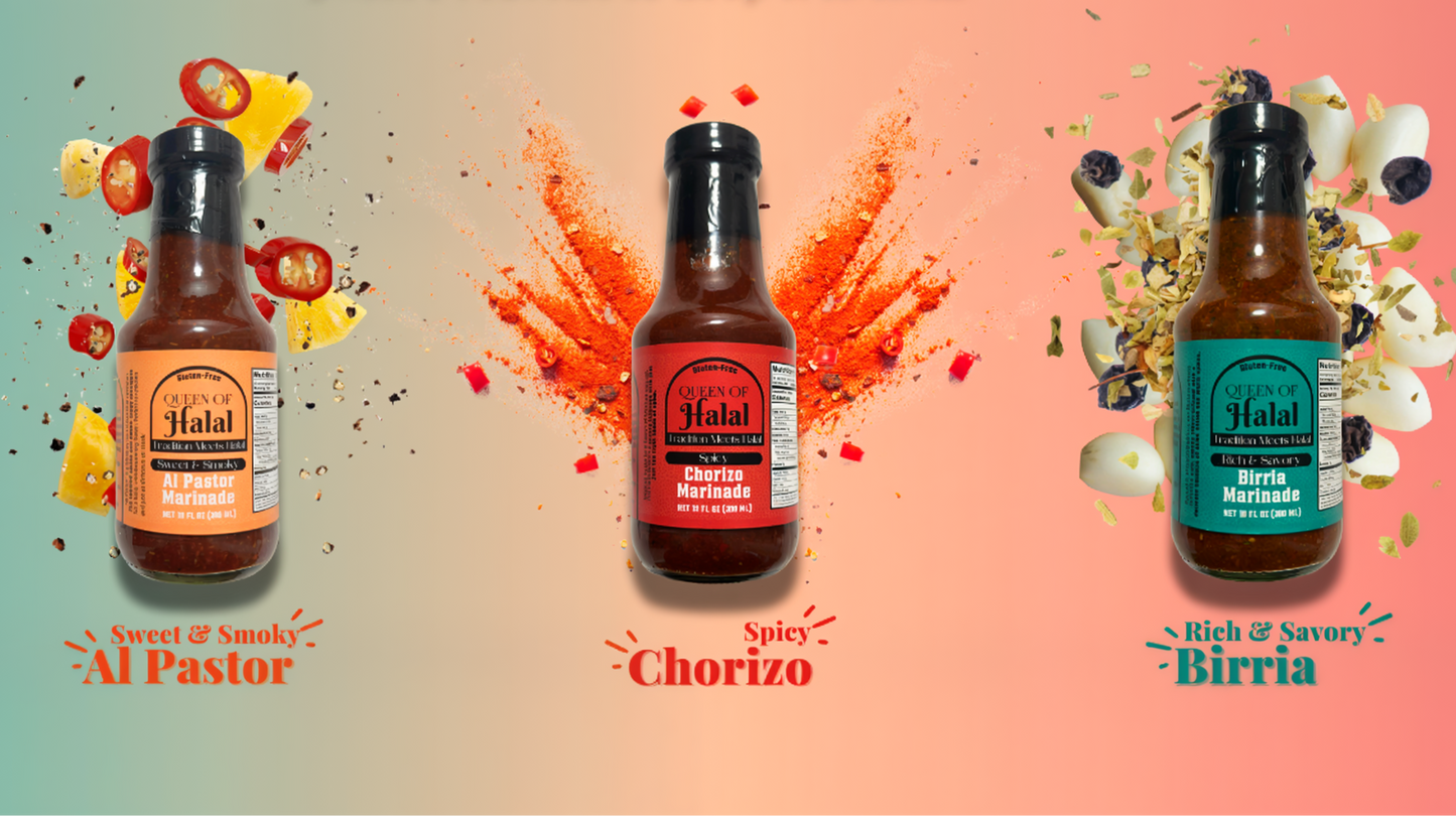 Halal Mexican Marinades Variety Pack