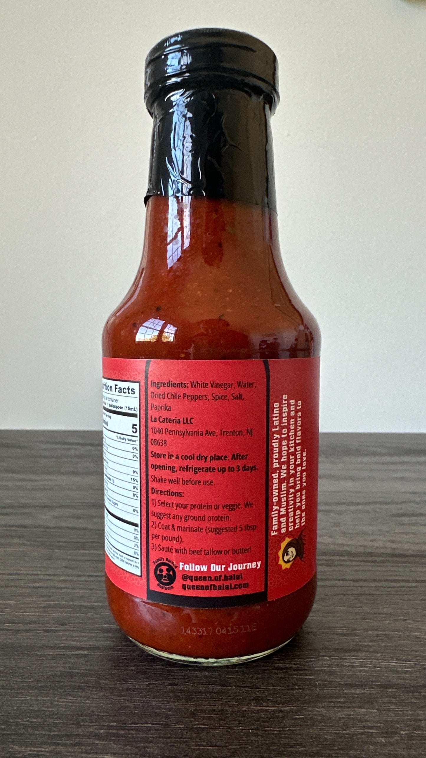 Spicy Chorizo Marinade from Queen of Halal. Gluten Free. Traditional Meets Halal.